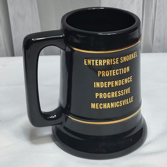 1990 South Amboy NJ Fire Department 100th Anniversary Beer Stein Mug USA Made - Picture 3 of 9